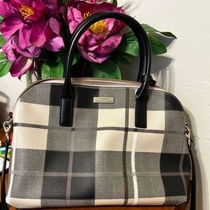 Kate spade plaid bag